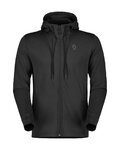 SCOTT Kapuzenpullover - TECH ZIP - Schwarz