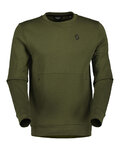 SCOTT Kapuzenpullover - TECH CREWNECK - Grün
