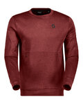 SCOTT Kapuzenpullover - TECH CREWNECK - Rot