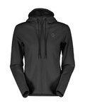 SCOTT Kapuzenpullover - TECH ZIP W - Schwarz