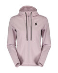 SCOTT Kapuzenpullover - TECH ZIP W - Rosa