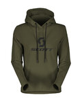 SCOTT Kapuzenpullover - TECH W - Grün