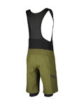 SCOTT Kurze Fahrradhose mit Trägern - GRAVEL HYBRID +++ - Grün/Schwarz