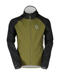 SCOTT Winddichte Fahrradjacke - WP JR - Grün/Schwarz
