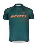 SCOTT Kurzarm Fahrradtrikot - RC JERSEY - Grün
