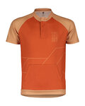 SCOTT Kurzarm Fahrradtrikot - RC TEAM SS JR - Orange