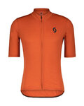 SCOTT Kurzarm Fahrradtrikot - GRAVEL MERINO - Orange