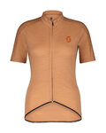 SCOTT Kurzarm Fahrradtrikot - GRAVEL MERINO - Orange