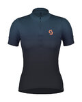 SCOTT Kurzarm Fahrradtrikot - ENDURANCE 15 - Blau