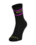 SCOTT Klassische Fahrradsocken - RETRO CASUAL CREW - Schwarz