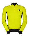 SCOTT Winddichte Fahrradjacke - RC PRO WARM GTX WS - Gelb/Schwarz
