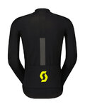 SCOTT Winddichte Fahrradjacke - RC PRO WARM HYBRID GTX WS - Schwarz/Gelb