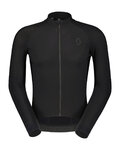 SCOTT Langarm Fahrradtrikot für den Winter - PRO WARM - Schwarz