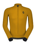 SCOTT Langarm Fahrradtrikot für den Winter - RC PRO WARM - Braun