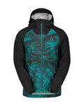 SCOTT wasserfeste Jacke - TRAIL STORM WP - Schwarz/Grün
