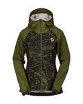 SCOTT wasserfeste Jacke - TRAIL STORM WP W - Grün/Schwarz
