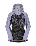 SCOTT wasserfeste Jacke - TRAIL STORM WP W - Lila/Schwarz