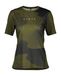 SCOTT Kurzarm Fahrradtrikot - TRAIL VERTIC SS W - Grün/Schwarz