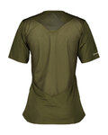 SCOTT Kurzarm Fahrradtrikot - TRAIL VERTIC SS W - Grün/Schwarz