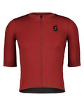 SCOTT Kurzarm Fahrradtrikot - TRAINING - Rot