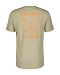SCOTT Kurzarm Fahrrad-Shirt - DEFINED DRI SS - Beige