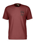 SCOTT Kurzarm Fahrrad-Shirt - DEFINED DRI SS - Rot