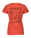 SCOTT Kurzarm Fahrrad-Shirt - DEFINED DRI SS W - Rot