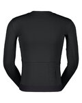 SCOTT Langarm Fahrradtrikot für den Winter - TRAINING - Schwarz