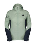 SCOTT Winddichte Fahrradjacke - EXPLORAIR LIGHT WB W - Grün/Blau
