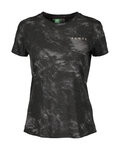 SCOTT Kurzarm Fahrrad-Shirt - DRI TIE DYE W - Schwarz
