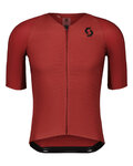 SCOTT Kurzarm Fahrradtrikot - ULTD. AERO - Rot