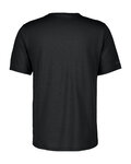 SCOTT Kurzarm Fahrrad-Shirt - DEFINED MERINO GRAPHIC SS - Schwarz