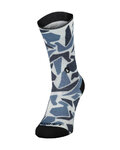 SCOTT Klassische Fahrradsocken - GRAPHIC CREW - Blau