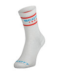 SCOTT Klassische Fahrradsocken - RETRO CASUAL CREW PAK-3 - Weiß