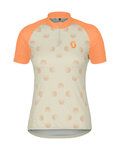 SCOTT Kurzarm Fahrradtrikot - ENDURANCE 30 - Orange/Beige