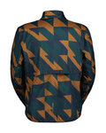 SCOTT Winddichte Fahrradjacke - ENDURANCE TECH WB - Blau/Braun