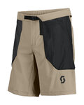 SCOTT Fahrradshorts ohne Träger - EXPLORAIR ESCAPE - Beige/Schwarz