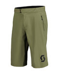 SCOTT Fahrradshorts ohne Träger - TRAIL VERTIC W/PAD - Grün