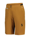 SCOTT Fahrradshorts ohne Träger - TRAIL TUNED W - Braun