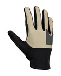 SCOTT Langfinger-Fahrradhandschuhe - ENDURO LF - Beige/Schwarz