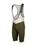 SCOTT Kurze Fahrradhose mit Trägern - BIB RC TEAM ++ - Grün/Grau