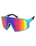 SCOTT Fahrradsonnenbrille - PRO SHIELD METAVERSE - Blau/Rosa