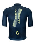 SCOTT Kurzarm Fahrradtrikot - RC PRO - Blau/Gelb