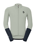 SCOTT Langarm Fahrradtrikot für den Sommer - ENDURANCE - Grau/Blau