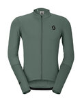 SCOTT Langarm Fahrradtrikot für den Sommer - ENDURANCE - Grün
