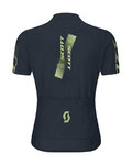 SCOTT Kurzarm Fahrradtrikot - JUNIOR - Blau/Gelb