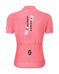 SCOTT Kurzarm Fahrradtrikot - JUNIOR - Rosa/Weiß