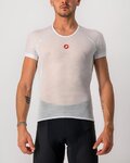 CASTELLI Kurzarm Fahrrad-Shirt - PRO ISSUE - Weiß