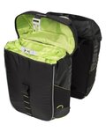 BASIL Fahrradtasche - MILES DOUBLE BAG - Schwarz/Grün