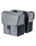 BASIL Fahrradtasche - GO DOUBLE BAG - Grau